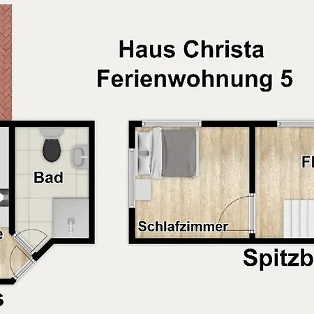 Lejlighed Haus Christa 5 *